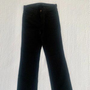 J Brand straight leg black jeans size 27 style 805 jett